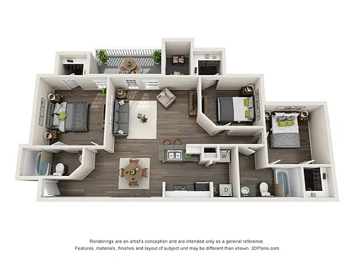 Floor plan The 1390
