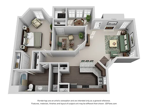 Floor plan The Knight