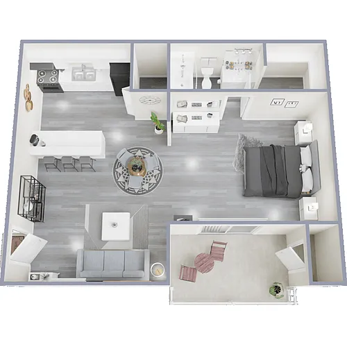 Floor plan Studio