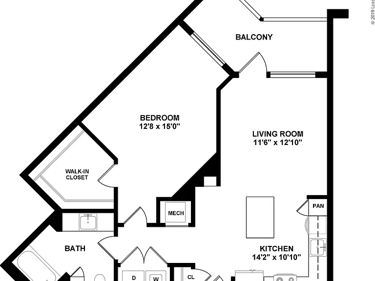 The IMPETUS | ONE BEDROOM, ONE BATH, 879 TOTAL SF WITH BALCONY/PATIO The IMPETUS | ONE BEDROOM, ONE BATH, 879 TOTAL SF WITH BALCONY/PATIO