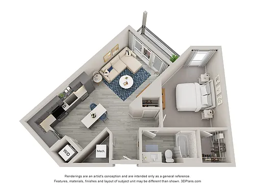 Floor plan A16