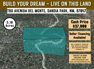 Avenida Del Monte, Sandia park, NM 87047
