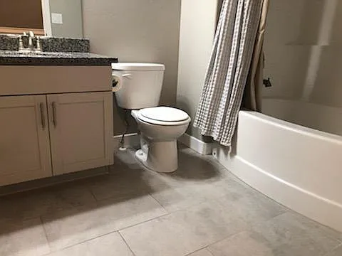 Hall bath