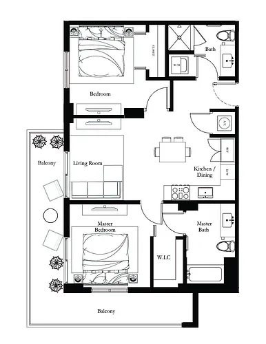 Floor plan NB6