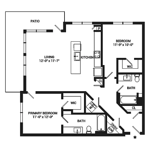 Floor plan B2