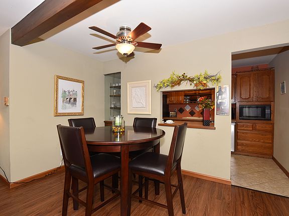 Dining Room with Built-in