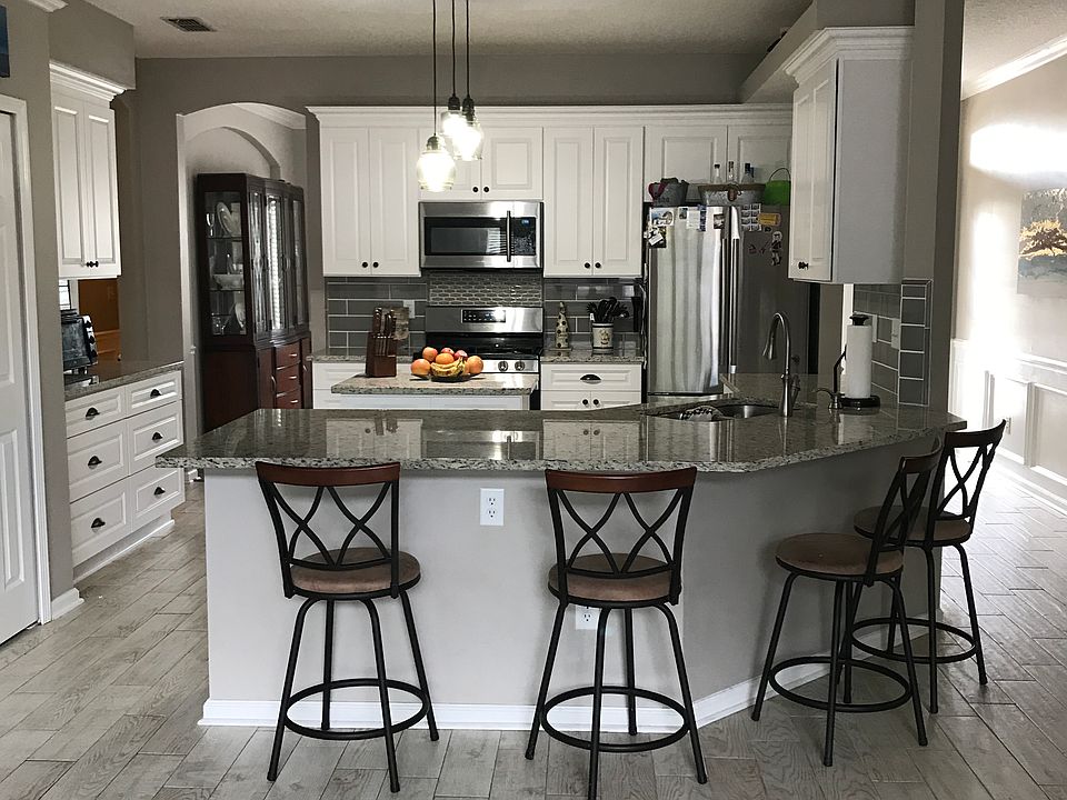 Newly renovated kitchen with gas range