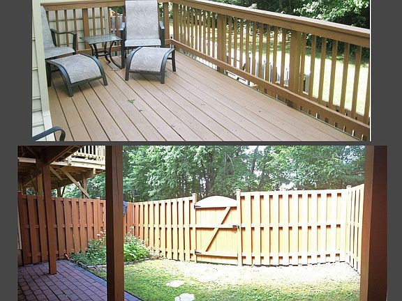 Deck and Yard