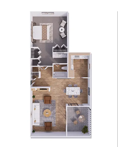 Floor plan Gardens A3