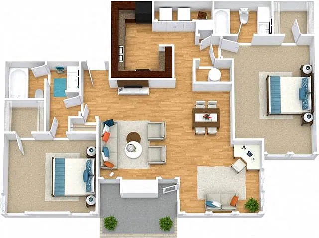 Floor plan B4