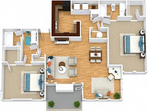 Floor plan B4