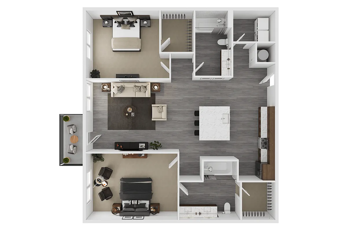 Floor plan B1