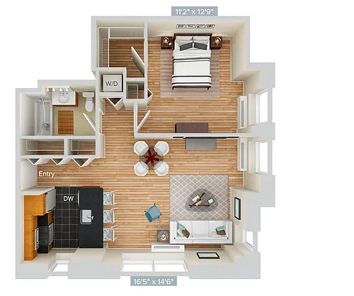 Floor plan Furnished-f-A23T-799
