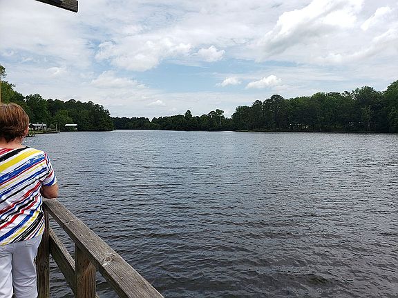 View from dock.