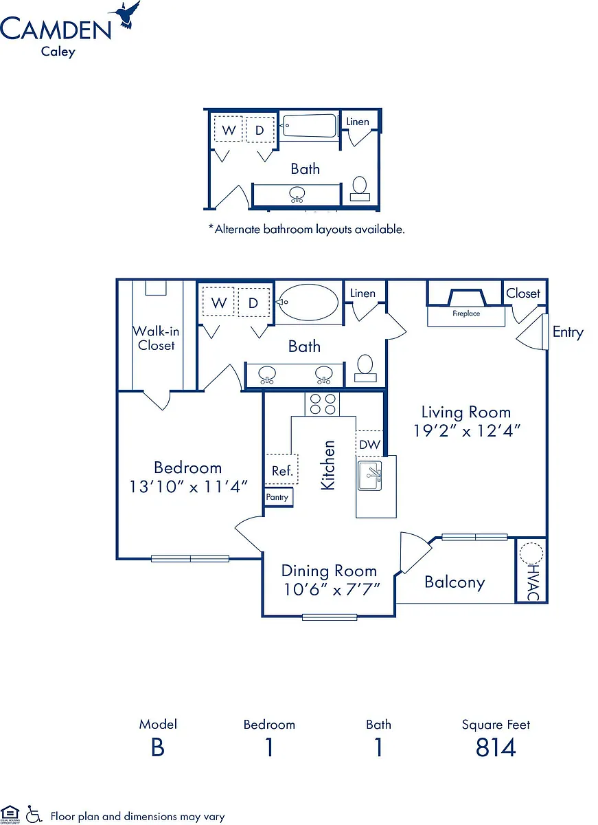 Floor plan B-1