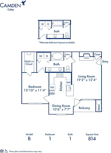 Floor plan B-1