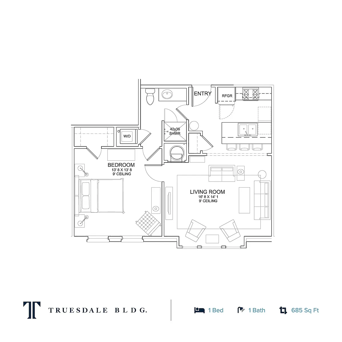 Floor plan The Alcove