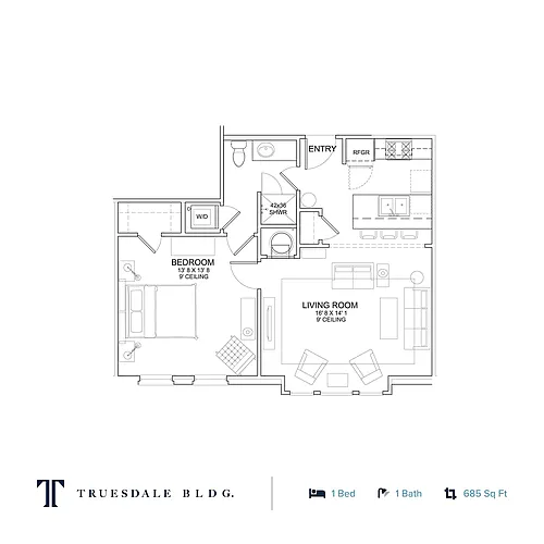 Floor plan The Alcove