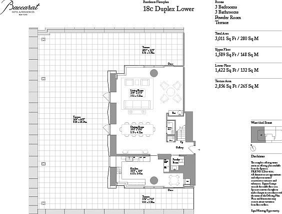 2nd image of 20 W 53rd St #18C