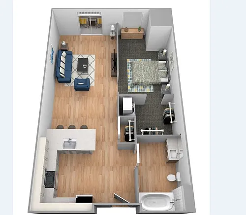 Floor plan Knife River
