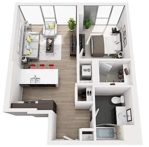 Floor plan 13B