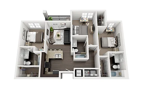 Floor plan C1
