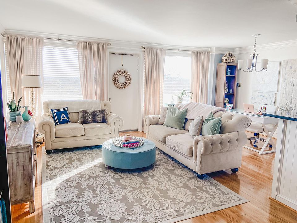 View of main living area from entry