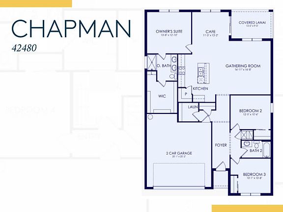 Chapman Quick Move-In Floor Plan