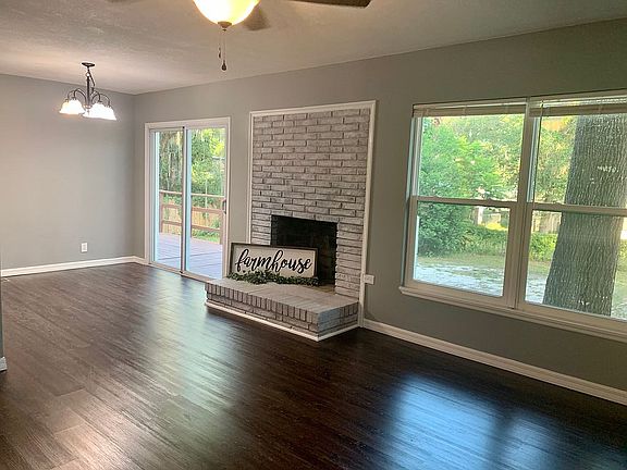 Beautiful fireplace