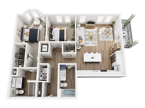 Floor plan B4