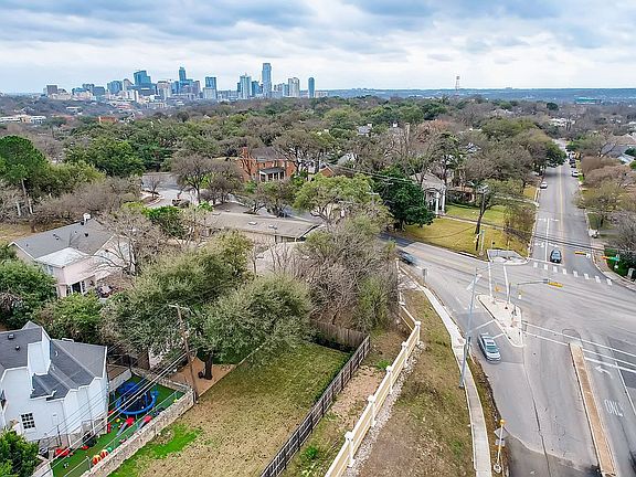 View from north of the lot