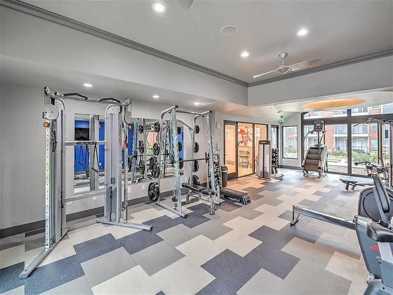 Ultra-Modern 24-Hour Fitness Center.