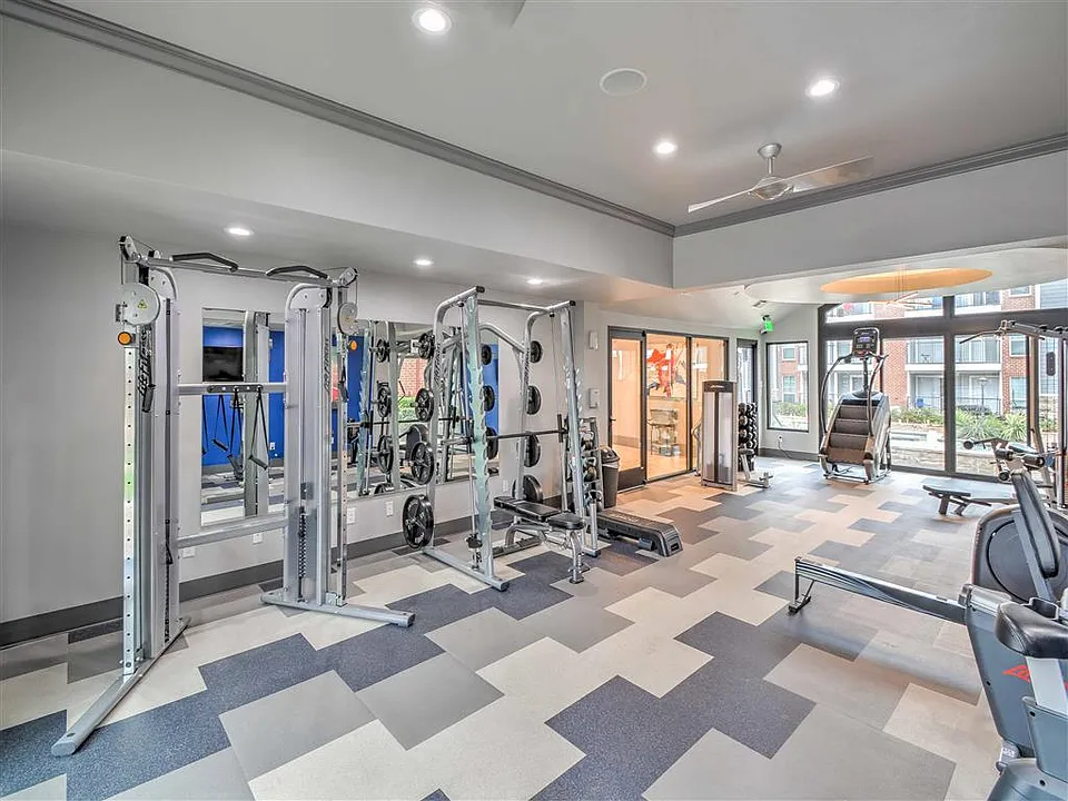 Ultra-Modern 24-Hour Fitness Center.