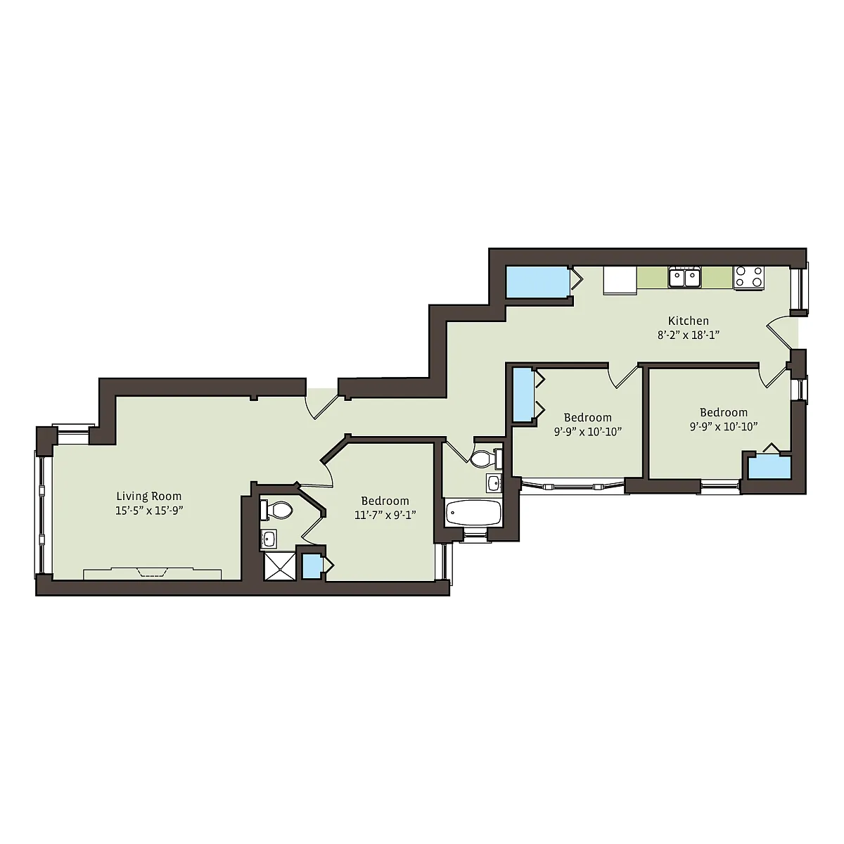 Floor plan 5335-3B4