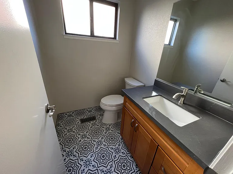Downstairs half Bathroom