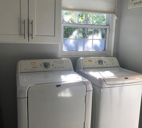 Washer and Dryer area