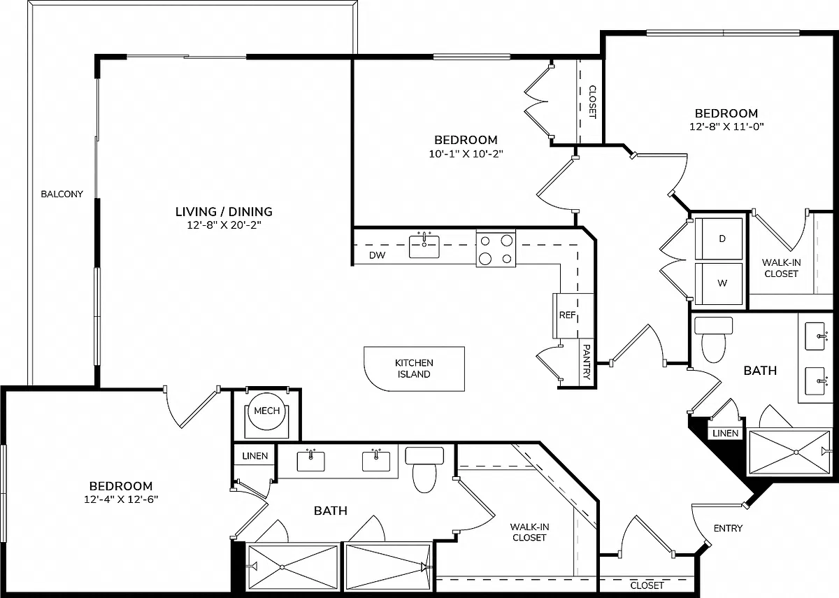 Floor plan C1
