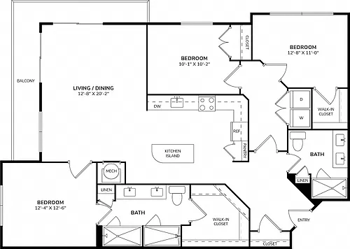 Floor plan C1