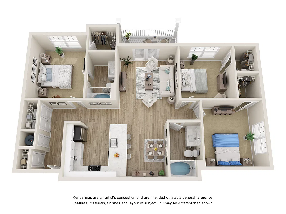 Floor plan The Hawthorn