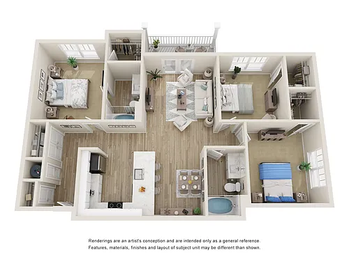 Floor plan The Hawthorn