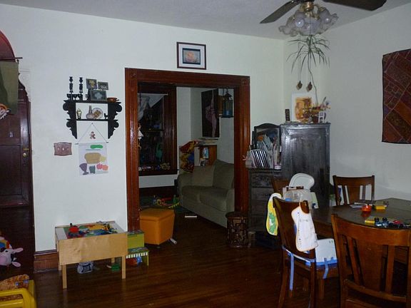 Dining and living rooms