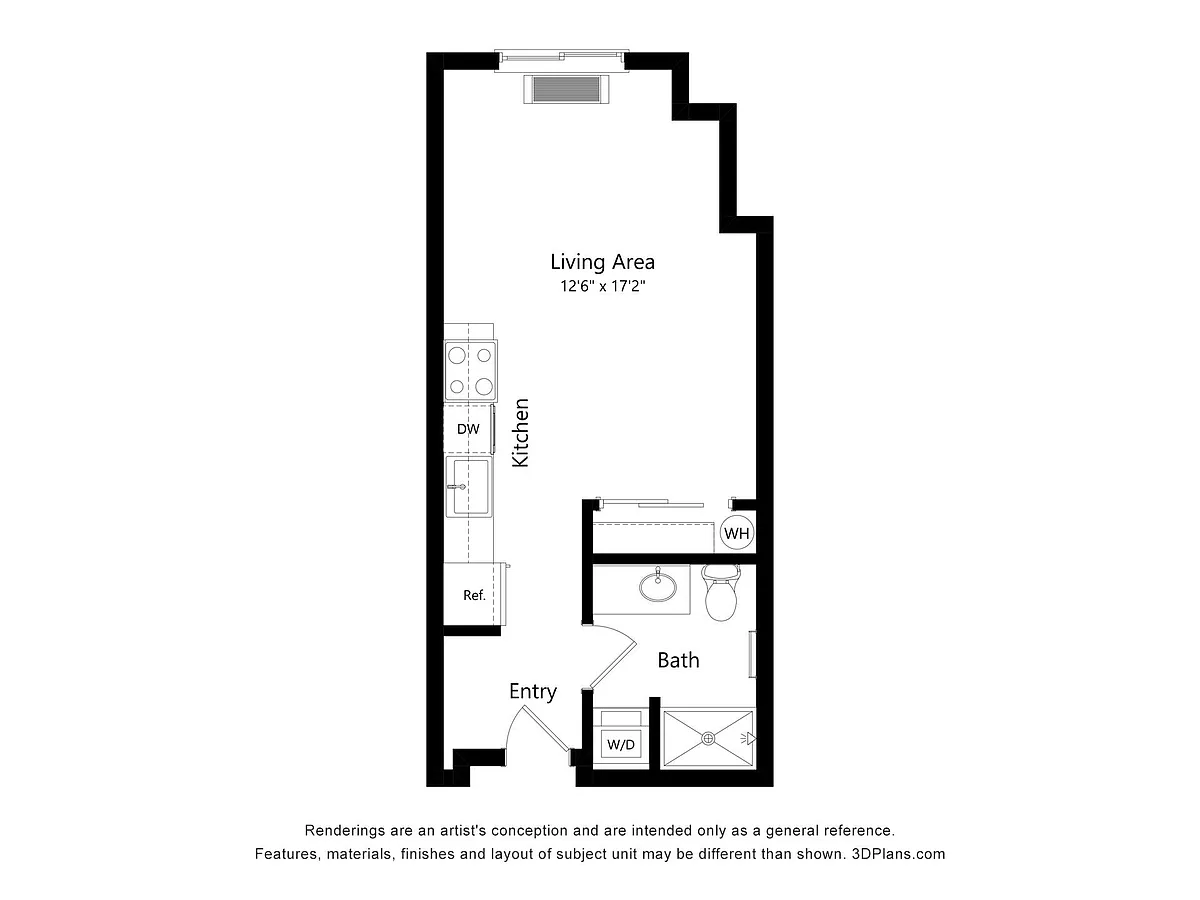 Floor plan Studio C2