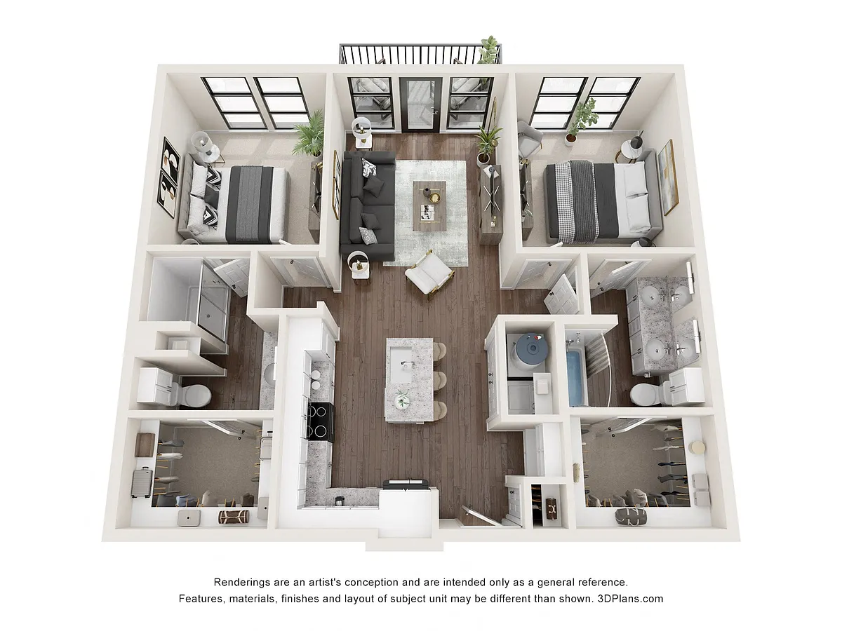 Floor plan B1