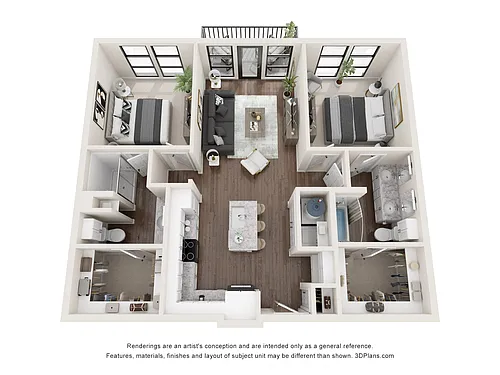 Floor plan B1