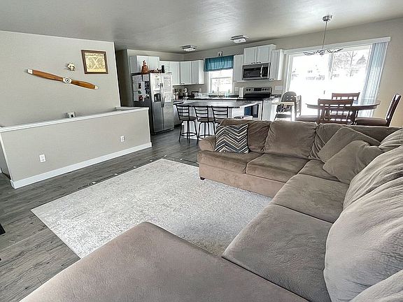 Kitchen/Dining/Living
