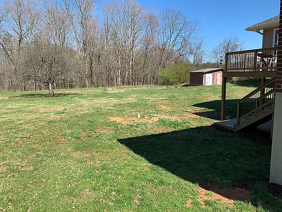 Large, flat yard