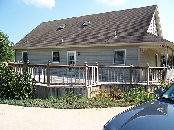 Expanded living space with this beautiful decking!
