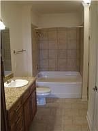 Bath with garden tub and tile