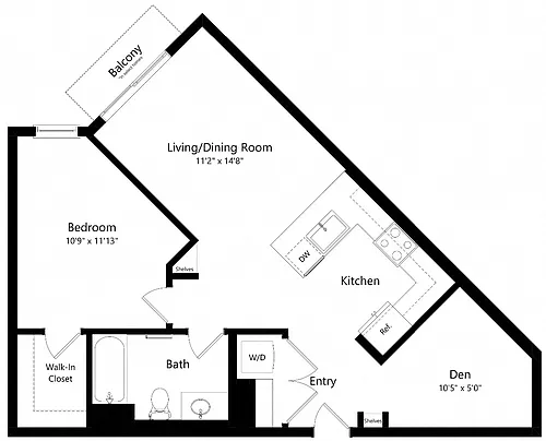 Floor plan A9D