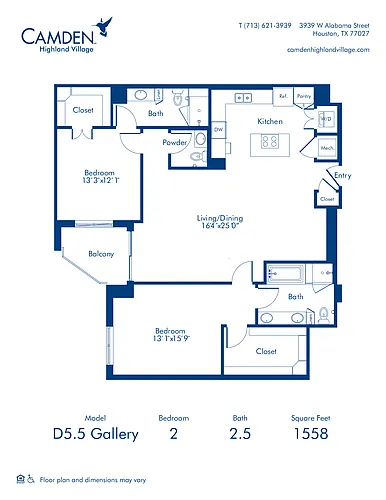 Floor plan D5.5 Gallery